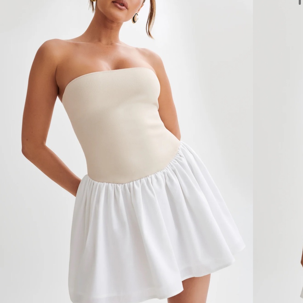 Meshki “Hannah dress” NWT KNIT AND LINEN DRESS XL NWT